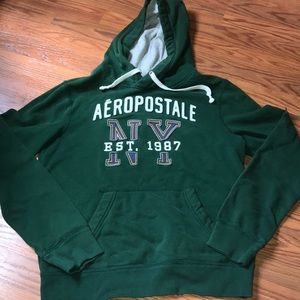 Size small dark green Aeropostale hoodie